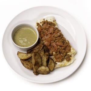 Chicken Chorizo Omelette