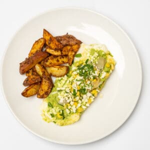 Poblano Egg White Omelette