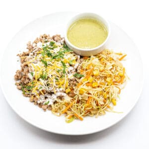 Keto Turkey Cabbage Bowl