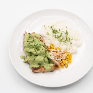 Street corn chicken bowl